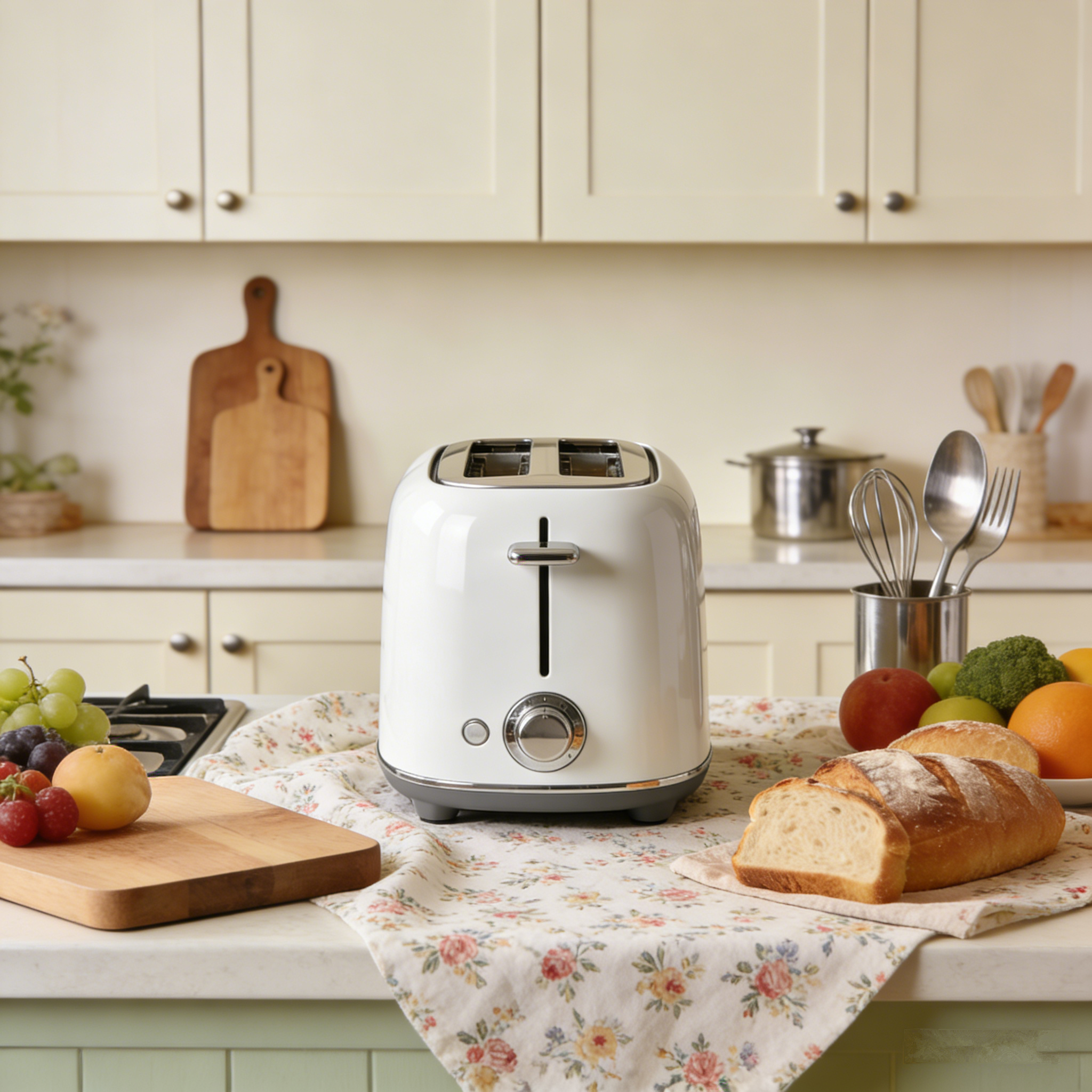 Automatic Household Bread Maker with Multi-Function Intelligent Fermentation, Precise Temperature Control, Removable Inner Bucket for Easy Cleaning, Perfect for Toast & Cake, Quiet Operation.🍞