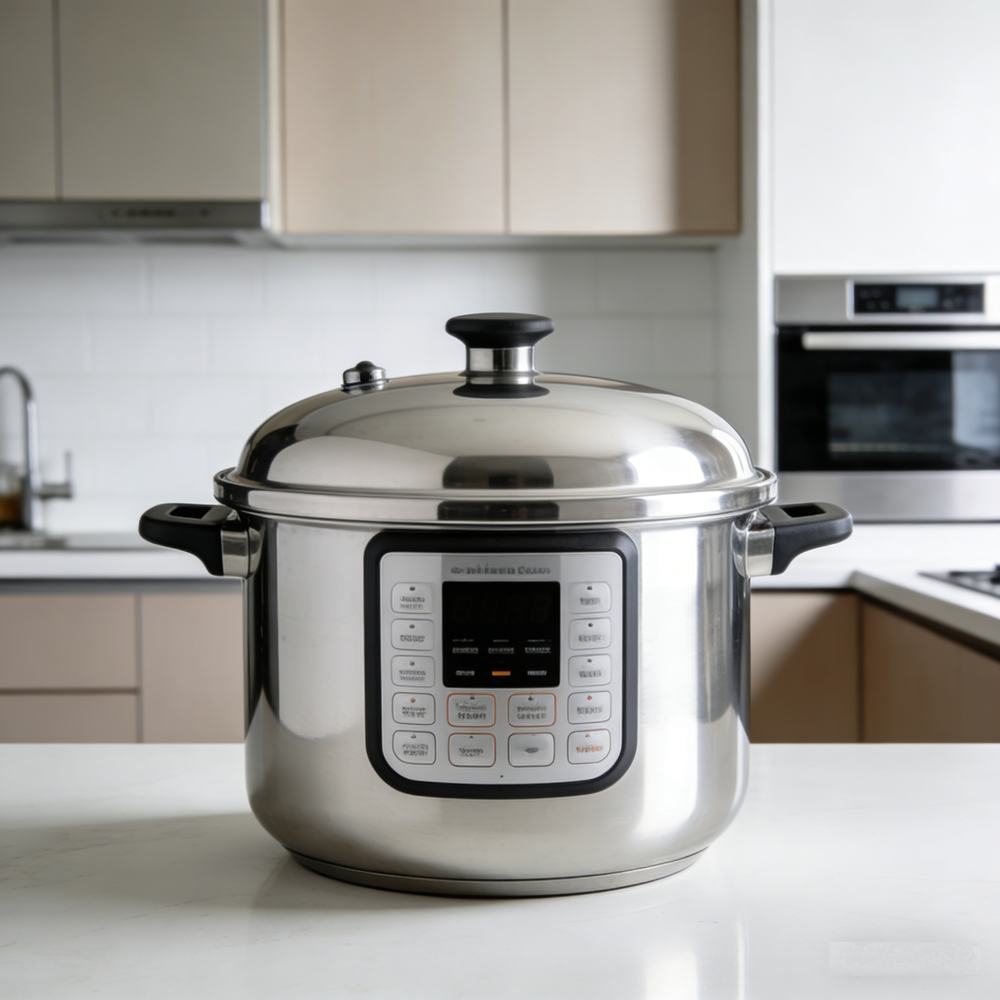 Chef’s Exclusive Diamond-Infused Non-Stick Pressure Cooker – 6QT Ultra-Durable Aluminum Alloy with Smart Touch Control, One-Click Release & Energy-Saving Design, Perfect for Fast, Healthy Home Cooking.🌹
