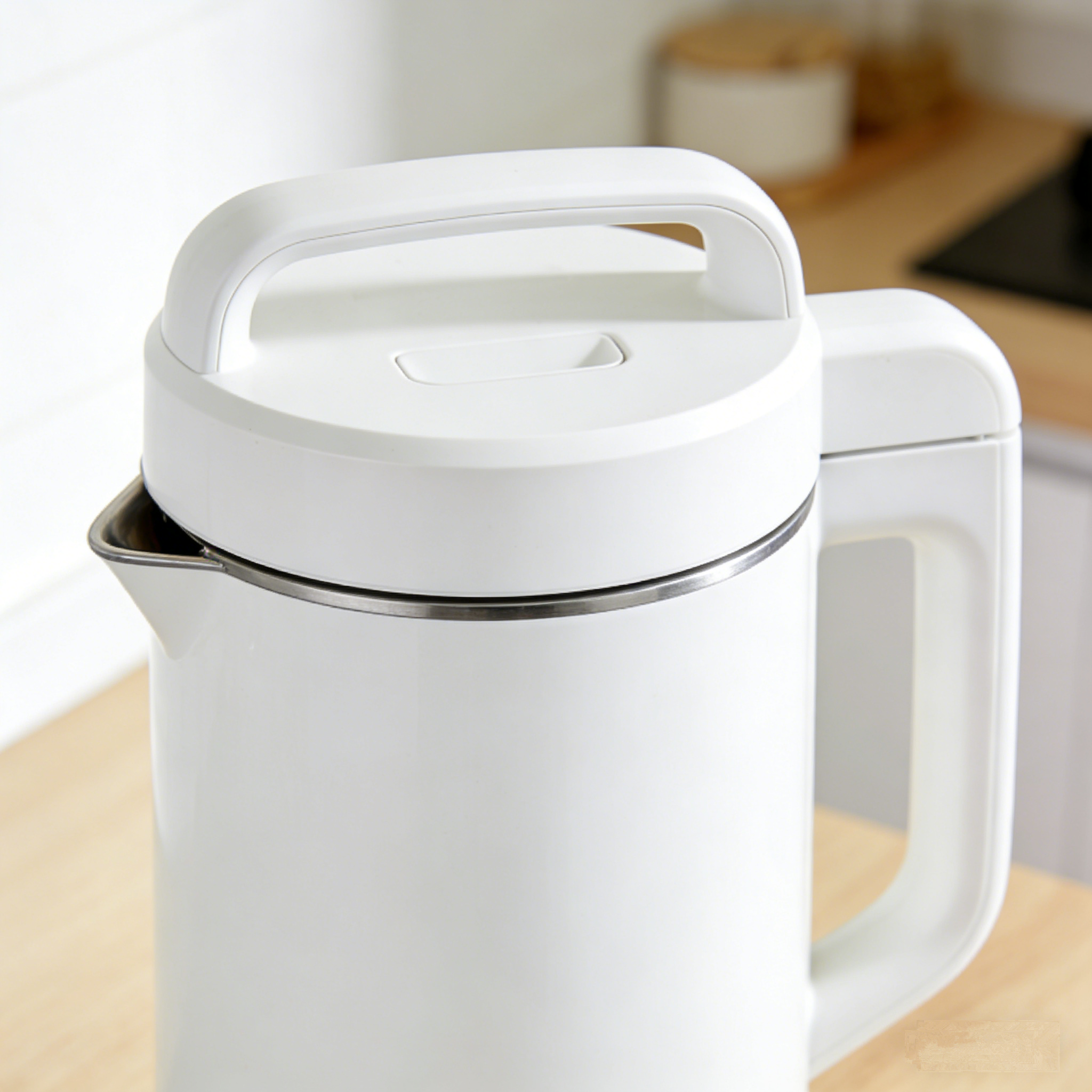 12-in-1 Quiet Soy Milk Maker with Smart Self-Cleaning & Nutrient-Lock Tech – BPA-Free, No-Soak Dry Bean Processing for Healthy Homemade Plant Milk.✨